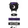 All Witches Welcome Mit Hexenkessel 30cm 2 All Witches Welcome Mit Hexenkessel 30cm -Grusel Dekor Geschaft all witches welcome hexenkessel haengeschild 30cm halloween horror und hexen dekoration witchy halloween decoration 53409