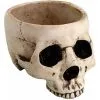 Antike Totenschädel Schale 470ml -Grusel Dekor Geschaft antike totenkopf schale antike totenschaedelschale antic skull bowl 51433 01