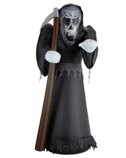 Sensenmann Zum Aufblasen -Grusel Dekor Geschaft aufblasbarer sensenman inflatable grim reaper airblown halloween figures halloween deko bild1 28850