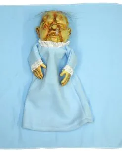 Zombie Baby Handpuppe -Grusel Dekor Geschaft baby stinky handpuppe horror baby halloween zombie puppe stinky doll 10001 3