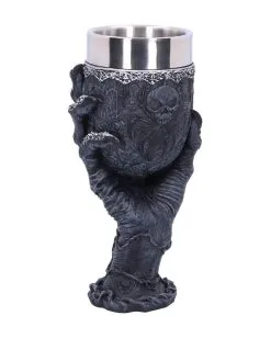 Baphomet Trinkkelch Mit Greifhand 9 Baphomet Trinkkelch Mit Greifhand -Grusel Dekor Geschaft baphomet kelch mit greifender hand baphomets grasp goblet gothic deko 39511 03