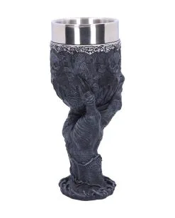 Baphomet Trinkkelch Mit Greifhand 10 Baphomet Trinkkelch Mit Greifhand -Grusel Dekor Geschaft baphomet kelch mit greifender hand baphomets grasp goblet gothic deko 39511 04