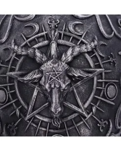 Baphomet's Worship Totenschädel 19,5cm -Grusel Dekor Geschaft baphomets worship totenkopf baphomets woreship totenschaedel baphomets worship skull 53448 06