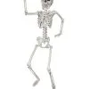 Halloween Kunststoff Skelett 60cm -Grusel Dekor Geschaft bewegliches kunststoff skelett 60cm halloween skeleton 38396