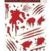 Blutspritzer Fenster Sticker -Grusel Dekor Geschaft blutige fenster sticker bloody window sticker 39441 01