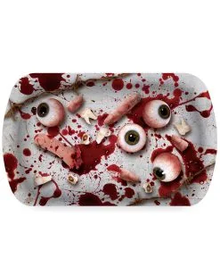 Party Tablett Halloween Blutbad -Grusel Dekor Geschaft blutiges halloween party tablett bloody halloween party tray blutbad buffet deko halloween 53226 3
