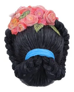 Calavera De Azucar Totenschädel 19cm -Grusel Dekor Geschaft calavera de azucar totenkopf calavera de azucar skull dia de los muertos figur 54563 04