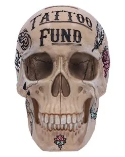 Calavera Tattoo Totenkopf Sparkasse -Grusel Dekor Geschaft calavera tattoo totenschaedel sparkasse calavera tattoo totenkopf spardose calavera tattoo skull fund 39512 05
