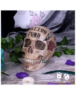 Calavera Tattoo Totenkopf Sparkasse -Grusel Dekor Geschaft calavera tattoo totenschaedel sparkasse calavera tattoo totenkopf spardose calavera tattoo skull fund 39512 08
