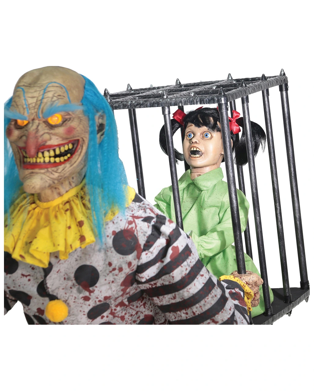 Happy Candy Clown Halloween Animatronic 6 Happy Candy Clown Halloween Animatronic – Bild 4