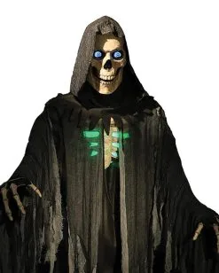 Gigantisches Skelett Phantom Halloween Animatronic -Grusel Dekor Geschaft gigantischer skelett reaper halloween animatronic skeleton reaper halloween animatronic prop halloween deko 51242 3