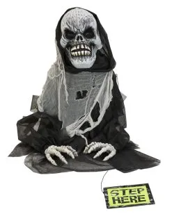 Skelett Reaper Ground Breaker Halloween Animatronic 68cm 9 Skelett Reaper Ground Breaker Halloween Animatronic 68cm -Grusel Dekor Geschaft grim reaper halloween animatronic halloween figuren online kaufen halloween standfigur 53780 04
