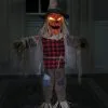 Schaurige Vogelscheuche Halloween Animatronic 1 Schaurige Vogelscheuche Halloween Animatronic -Grusel Dekor Geschaft grimmige vogelscheuche halloween animatronic twitching pumpkin scarecrow animated prop halloween und horror deko 51247