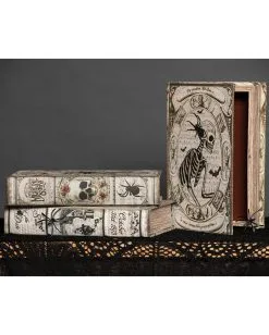 Dekobuch Mit Geheimfach Für Halloween -Grusel Dekor Geschaft halloween dekobuch mit geheimfach halloween fright night book box buchtresor buchsafe halloween 53077 6
