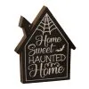 "Home Sweet Haunted Home" Halloween Aufsteller 20cm