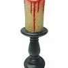 Halloween LED Kerze & Kerzenständer -Grusel Dekor Geschaft halloween led kerzenstaender horror candle light decor halloween dekoration 51444