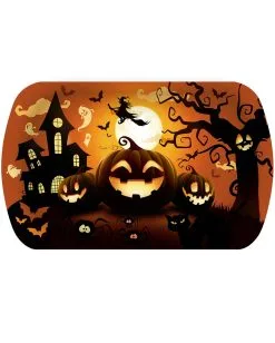 Tablett Happy Halloween Kürbis