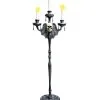 Schwebender Skelett Kronleuchter -Grusel Dekor Geschaft haunted geister kronleuchter halloween animatronic halloween und horror deko haunted floating candelabra decor 52995