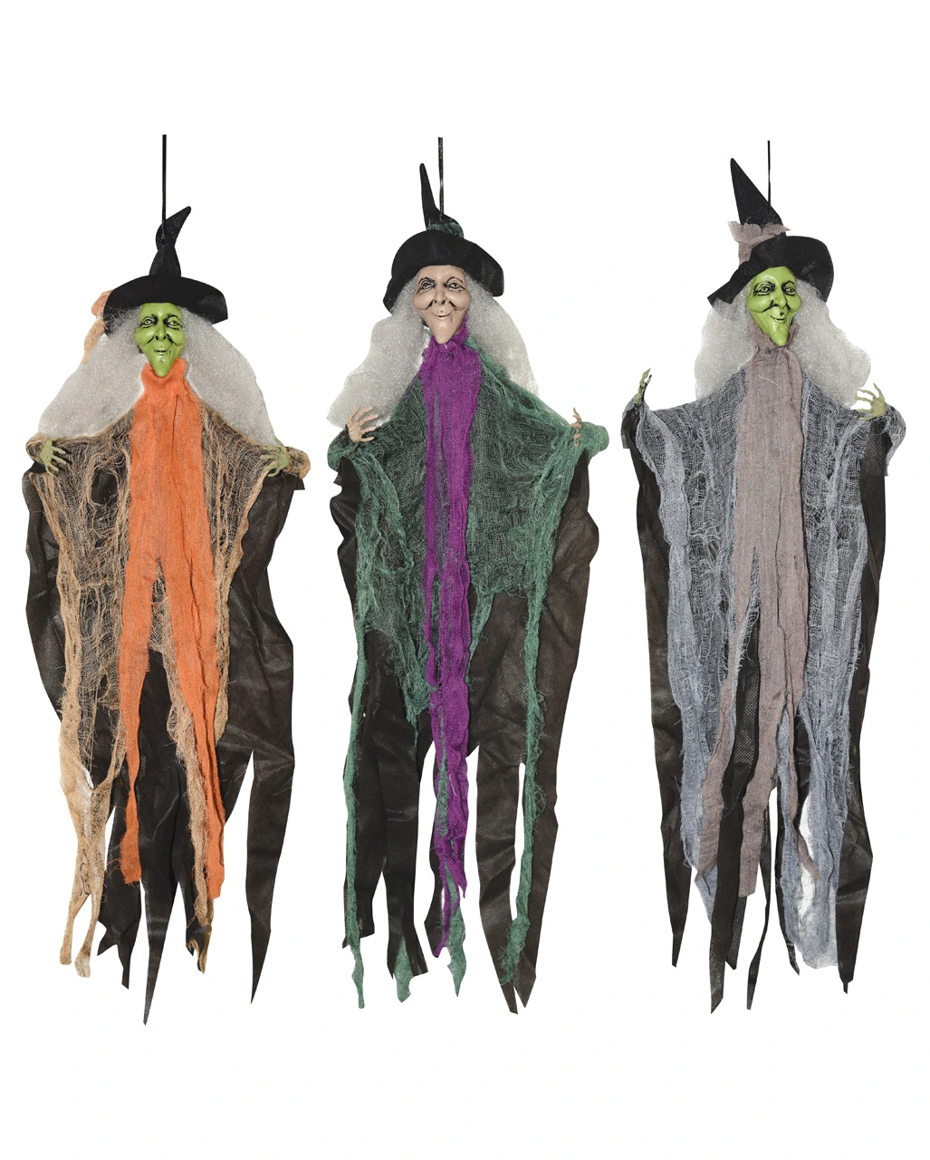 Hexe Mit Positionierbaren Armen & Fetzenkleid 3 Hexe Mit Positionierbaren Armen & Fetzenkleid