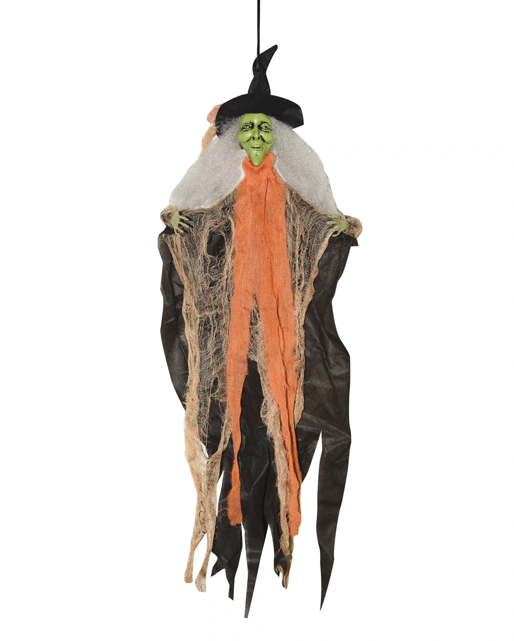 Hexe Mit Positionierbaren Armen & Fetzenkleid 4 Hexe Mit Positionierbaren Armen & Fetzenkleid – Bild 2
