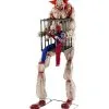 Killer Clown Mit Clown In Käfig Animatronic 1 Killer Clown Mit Clown In Käfig Animatronic -Grusel Dekor Geschaft horror clown mit clown in kaefig animatronic horror clown with clown in cage 38869 01
