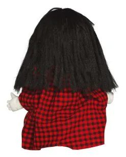 Hüpfende & Kichernde Geisterpuppe 27cm -Grusel Dekor Geschaft kichernde und huepfende horrorpuppe bouncing and giggling ghost doll halloween animatronic halloween deko 54860 03