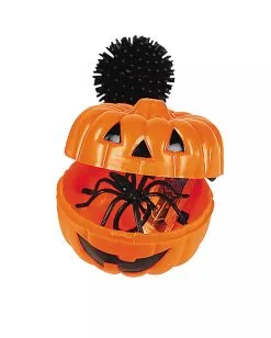 Halloween Mini Kürbis & Überraschungs Gimmick 24 St. -Grusel Dekor Geschaft kuerbis mit kleiner ueberraschung halloween treat kuerbis geschenk 2919 03