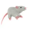 Weiße Plüschratte 19cm 2 Weiße Plüschratte 19cm -Grusel Dekor Geschaft kuscheltier ratte 19cm weiss plueschratte fuer kinder geschenkartikel plueschtier ratte 29709