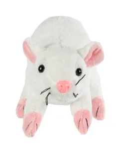 Weiße Plüschratte 19cm -Grusel Dekor Geschaft kuscheltier ratte 19cm weiss plueschratte fuer kinder geschenkartikel plueschtier ratte 29709 3