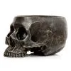 Marmorierter Gothic Totenschädel Pflanzentopf -Grusel Dekor Geschaft marmorierter gothic totenkopf pflanzenschale gothic totenschaedel pflanzenschale gothic skull plant pot 54615 01