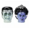 Frankenstein Pärchen Salz & Pfefferstreuer 2 Frankenstein Pärchen Salz & Pfefferstreuer -Grusel Dekor Geschaft mr und mrs frankenstein salz und pfefferstreuer mr and mrs frankenstein salt and pepper shakers 51637 01
