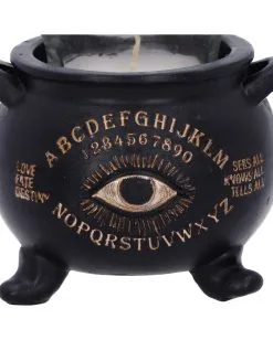 Spirit Hexenkessel Als Teelichthalter 9cm 12 Spirit Hexenkessel Als Teelichthalter 9cm -Grusel Dekor Geschaft ouija hexenkessel als teelichthalter spirit witches cauldron tealight holder gothic deko 51157 05