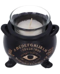 Spirit Hexenkessel Als Teelichthalter 9cm 13 Spirit Hexenkessel Als Teelichthalter 9cm -Grusel Dekor Geschaft ouija hexenkessel als teelichthalter spirit witches cauldron tealight holder gothic deko 51157 06
