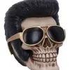 Rock 'n' Roll Totenschädel 17cm 1 Rock 'n' Roll Totenschädel 17cm -Grusel Dekor Geschaft rock n roll totenkopf rock n roll totenschaedel rock n roll skull rockabilly wohnaccessoire 53392 01