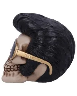 Rock 'n' Roll Totenschädel 17cm 11 Rock 'n' Roll Totenschädel 17cm -Grusel Dekor Geschaft rock n roll totenkopf rock n roll totenschaedel rock n roll skull rockabilly wohnaccessoire 53392 03