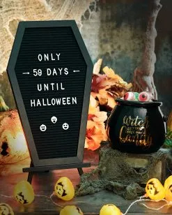 Sarg Buchstabentafel 10 Sarg Buchstabentafel -Grusel Dekor Geschaft sarg buchstabentafel coffin letterboard halloween und gothic deko 51485 4