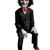 SAW Puppe Billy -Grusel Dekor Geschaft saw billy puppe originale horrorfilm sammler puppe aus james wans saw lizenzierte horrorpuppe fuer jig saw fans 28972