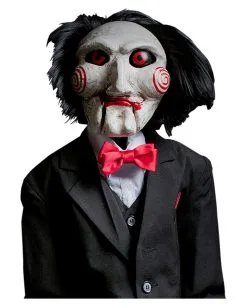 Grusel Dekor Geschaft 5 Grusel Dekor Geschaft -Grusel Dekor Geschaft saw billy puppe originale horrorfilm sammler puppe aus james wans saw lizenzierte horrorpuppe fuer jig saw fans 28972 2