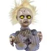 Schreiende & Strampelnde Baby Puppe Animatronic -Grusel Dekor Geschaft schreiende baby puppe animatronic mit bewegung 37594