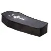 Schwarzer Zusammenfaltbarer Sarg 150 Cm -Grusel Dekor Geschaft schwarzer faltbarer halloween sarg detachable and foldable halloween coffin 39750 01