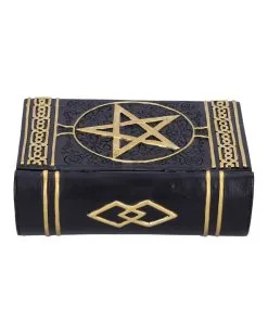 Schwarzes Buch Magischer Sprüche Schmuckschatulle 11 Schwarzes Buch Magischer Sprüche Schmuckschatulle -Grusel Dekor Geschaft schwarzes buch der zaubersprueche schatulle gothic und wicca deko und geschenkartikel 52219 3