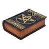 Schwarzes Buch Magischer Sprüche Schmuckschatulle -Grusel Dekor Geschaft schwarzes buch der zaubersprueche schatulle gothic und wicca deko und geschenkartikel 52219 4