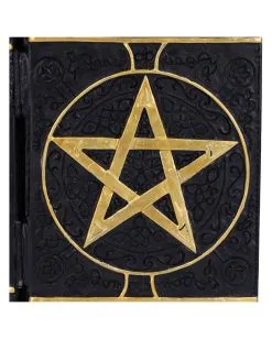 Schwarzes Buch Magischer Sprüche Schmuckschatulle 12 Schwarzes Buch Magischer Sprüche Schmuckschatulle -Grusel Dekor Geschaft schwarzes buch der zaubersprueche schatulle gothic und wicca deko und geschenkartikel 52219 6