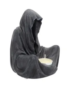Grim Reaper Teelichthalter -Grusel Dekor Geschaft sensenmann teelichthalter grim reaper candelholder gothic deko 29324 6