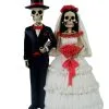 Skelett Hochzeitspaar 14 Cm -Grusel Dekor Geschaft skelett brautpaar day of the dead hochzeitspaar dia de los muertos brautpaar 36506 01
