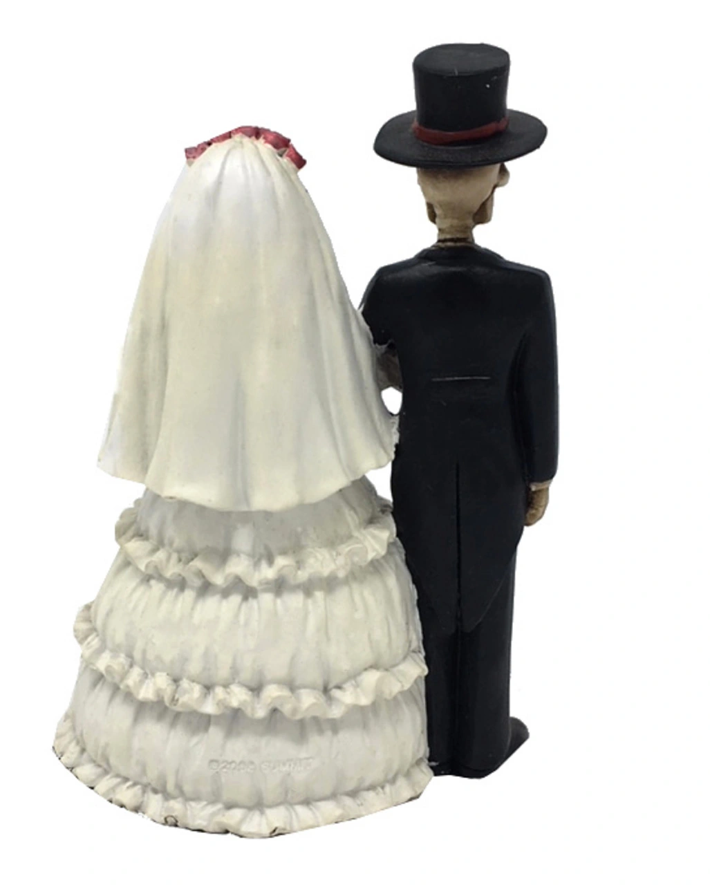 Skelett Hochzeitspaar 14 Cm 5 Skelett Hochzeitspaar 14 Cm – Bild 3