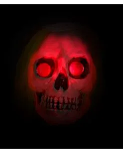 Skelettbraut Mit Leuchtendem Totenschädel 105cm -Grusel Dekor Geschaft skelettbraut mit leuchtendem totenkopf skeleton bride with blinking skull halloween deko 51743 03