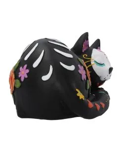 Schlafende Sugar Skull Katze 22cm -Grusel Dekor Geschaft sleepy sugar skull katze schlafende sugar skull katze sleepy sugar skull cat 50725 06