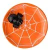 Spiderweb Zubehör & Candy Teller 2er Set -Grusel Dekor Geschaft spinne und spinnweben zubehoer und candy teller spider web trinket plate halloween wohnaccessoires und zubehoer 53482