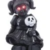 Gothic Puppe Mit Roten LED Augen